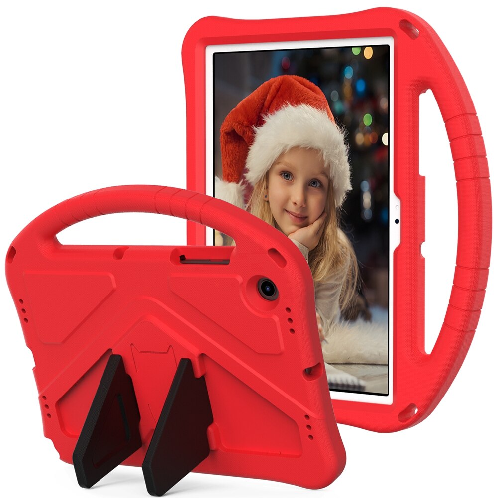Funda Para tableta Samsung Galaxy Tab A8 10,5 SM-X200 10,5 ", protector de cuerpo completo a prueba de golpes Para niños, Funda Para tableta: Rojo