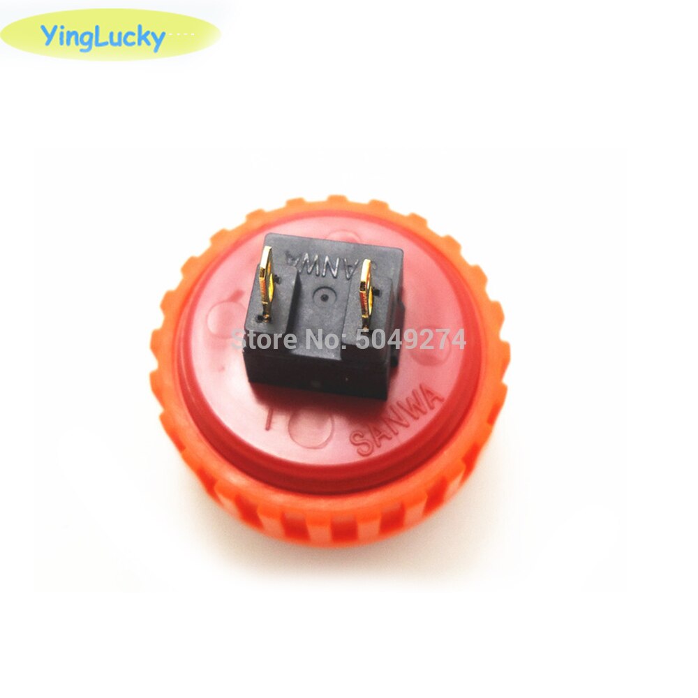 Yinglucky 10 pcs Japan originele sanwa OBSN-24/OBSN-30 drukknop Met Moer Arcade Drukknop