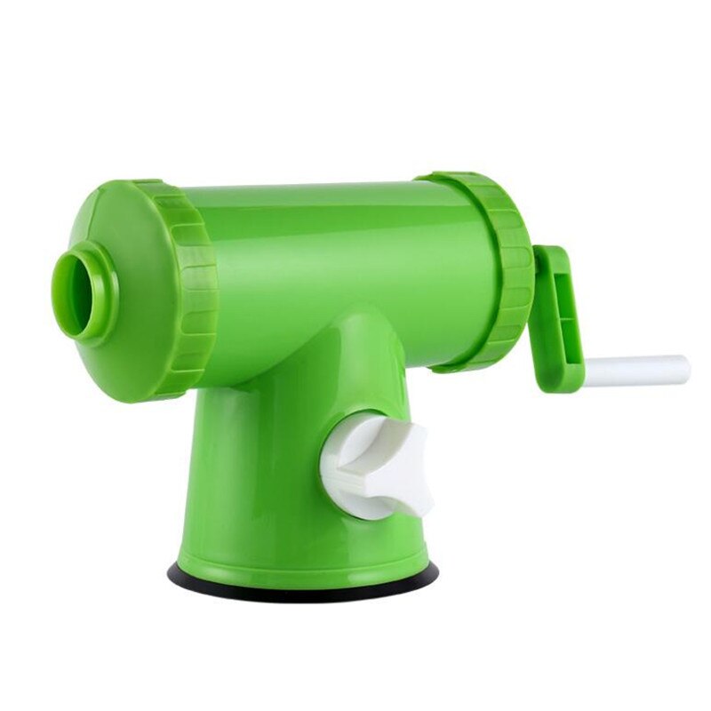 2 lbs Plastic Manual Sausage Meat Fillers Machine Meat Stuffer Filler Hand Operated Sausage Machines with 4 Funnel Nozzle