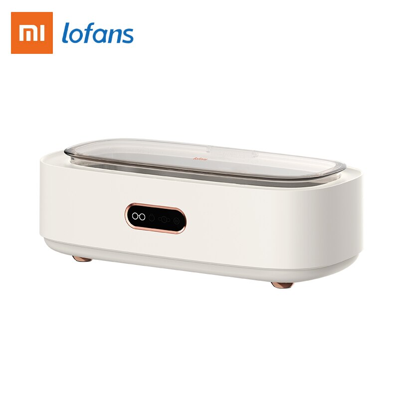 Xiaomi Lofans Ultrasonic Cleaning Machine High Frequency Vibration Deep Cleaning Four Cleaning Modes Visual Cover Opening