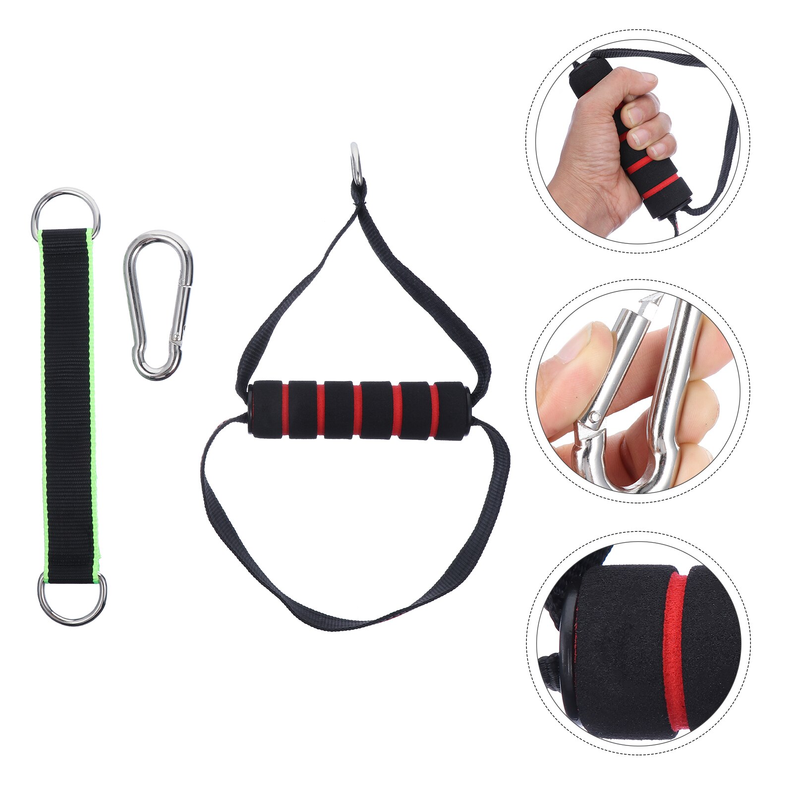 1 Set Fitness Handle Pull-Up Handle Fitness Equipment Part Fitness Training Tool