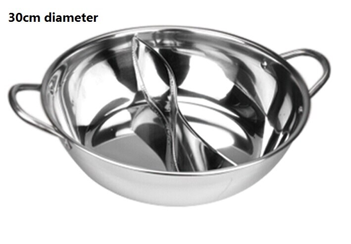 UTENSIL POT DEVIDED 2 TASTA COOKWARE food cooking pot non-stick casserole: 30cm