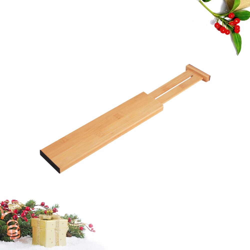 5PCS Adjustable Drawer Divider Bamboo Flexible DIY Separation Board Plate for Closet Drawer: Picture 1 1