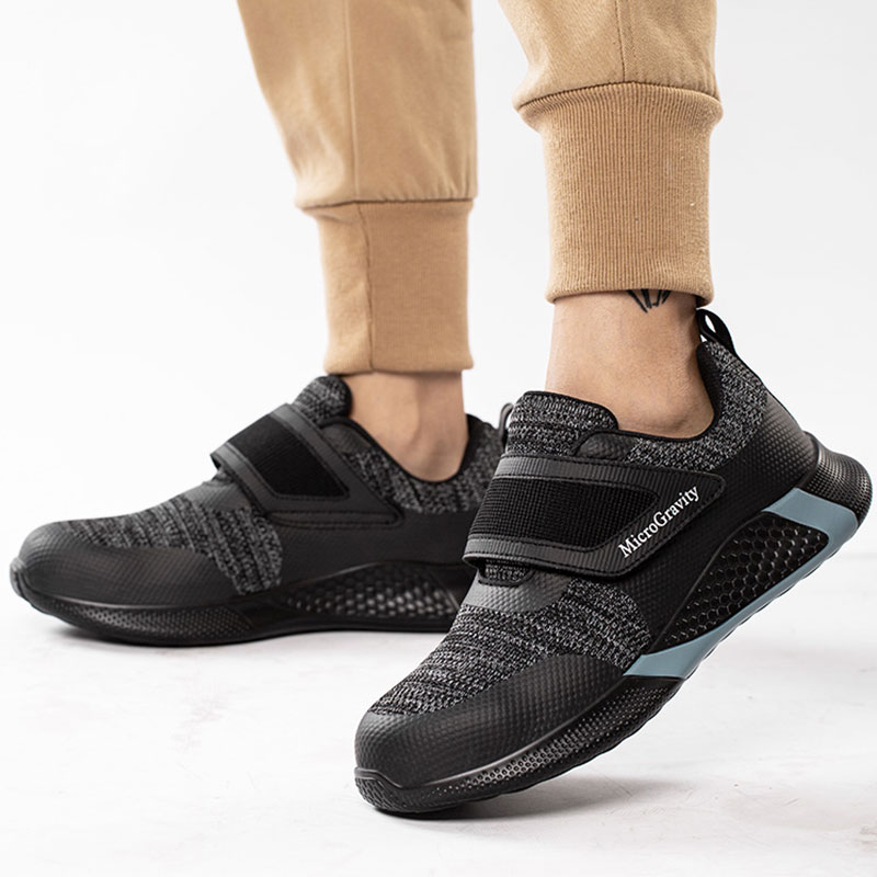 Suadeex herre sikkerhedssko stål tå konstruktion beskyttende fodtøj letvægts stødsikker arbejdssikkerhed sneakers størrelse 37-48