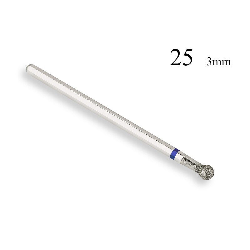 KALIBUR clou pointe céramique forets électrique cuticule propre rotatif diamant clou foret pour pédicure meulage tête ponceuse outil: 26