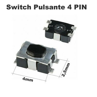 Pulsantino Compatibel Met Peugeot Citroen 4 Pin Afstandsbediening Sleutelschakelaar Ki 99 S0388 Verzonden Uit Italië