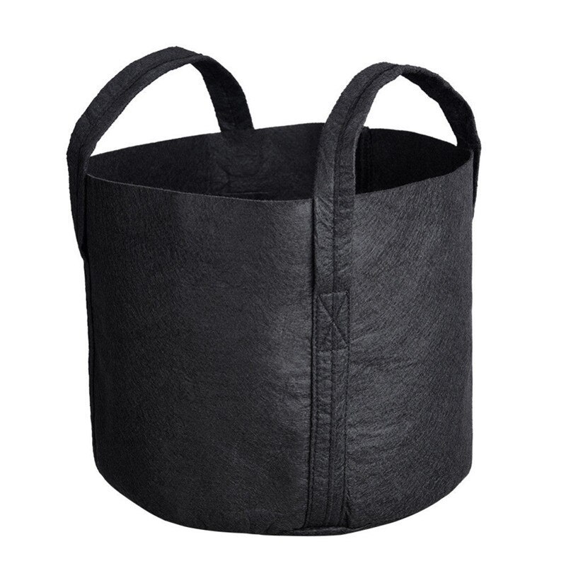 1/2/3Gallon Black Garden Plant Grow Bag Vegetable Flower Pot W/Handles Planter DIY Potato Garden Pot Plant Eco-Friendly Grow Bag