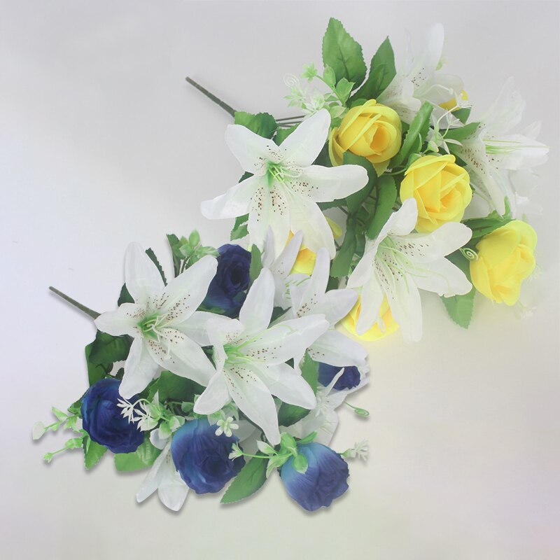 Lily Artificial Flowers Calla Lily Bouquet For Wedding Bouquet Bridal Home Flower Decoration Real Touch Calla