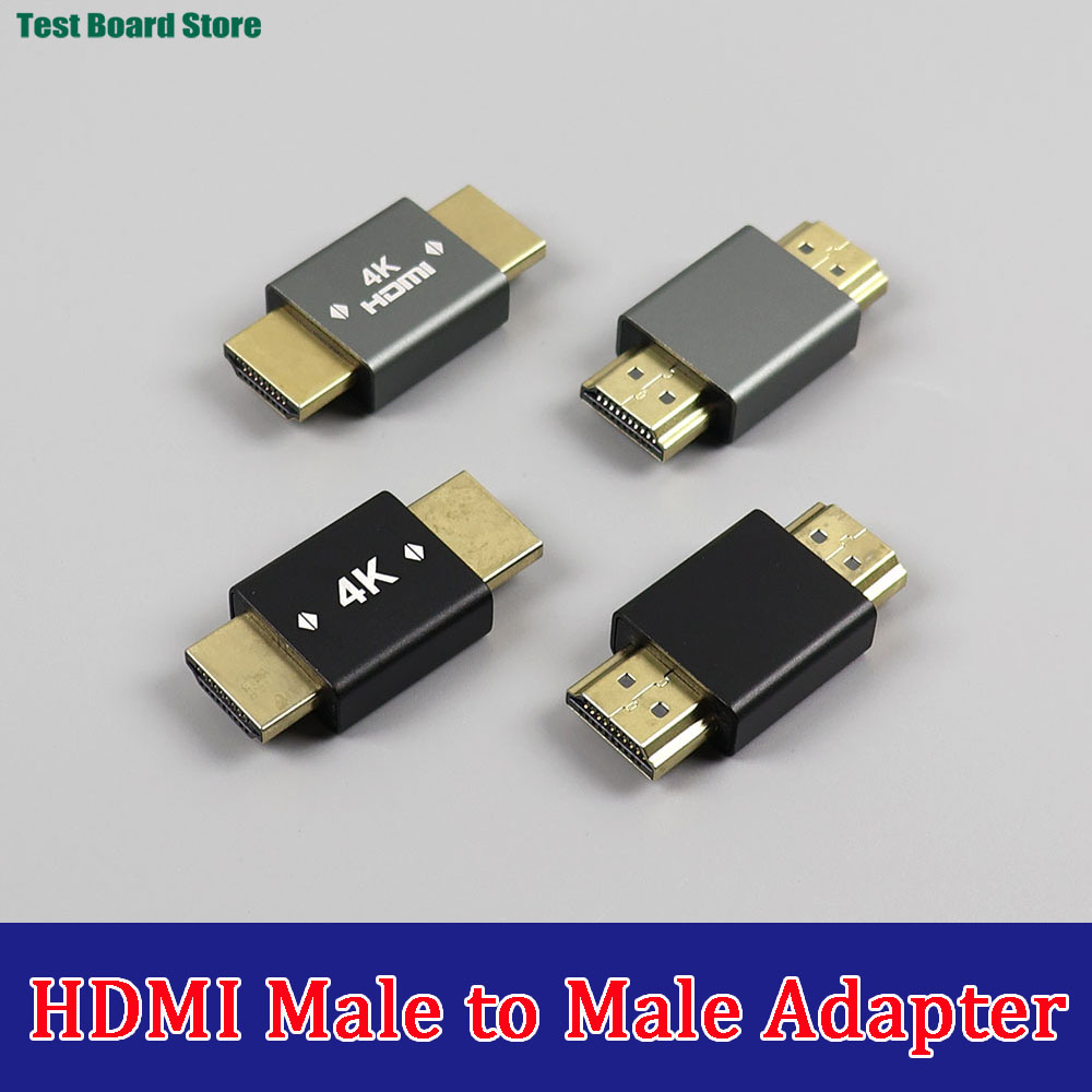 HDMI Male to Male Adapter 4K@60hz High definition HDMI male to male for interface for Projector Monitor TV Laptop