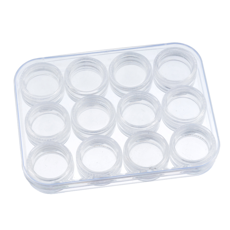 Grille Multiple acrylique transparent maquillage organisateur boîte de rangement rouge à lèvres ongles perceuse vernis organisateur cosmétique bijoux support de la boîte