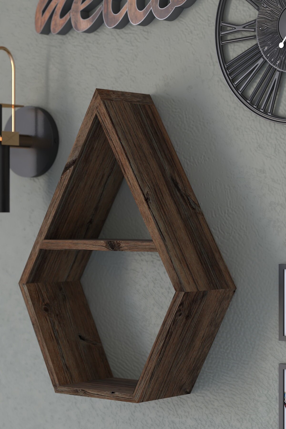 Wall Shelf Model Bookshelf Single Shelf