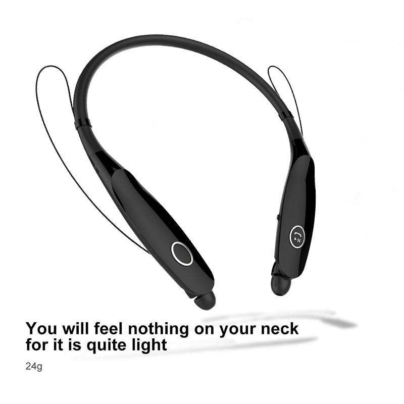 Bluetooth Earphone 30 Hr Playing Built-in Mic Wireless Neckband Sport Headphone earbuds stereo auriculares for xiaomi phone