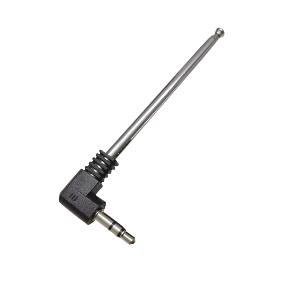 Draagbare 3.5Mm Socket Fm Radio Antenne Intrekbare Antenne Trekstang Telescopische Kaart Voor Mobiele Mobiele Telefoon