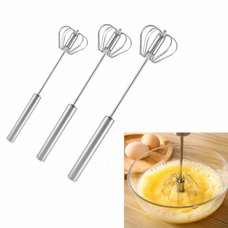 Kitchen Tools Semi-automatic Egg Beater Stainless ... – Grandado