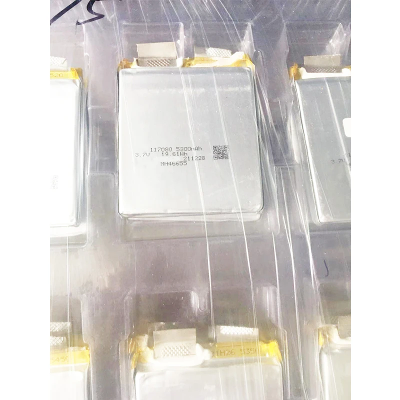 2 uds 3,7 V 107080-5000mAh soldadura DIY 2S 3S batería para arranque de coche, herramienta eléctrica, soldador por puntos 117080-5300mAh 35C-70C