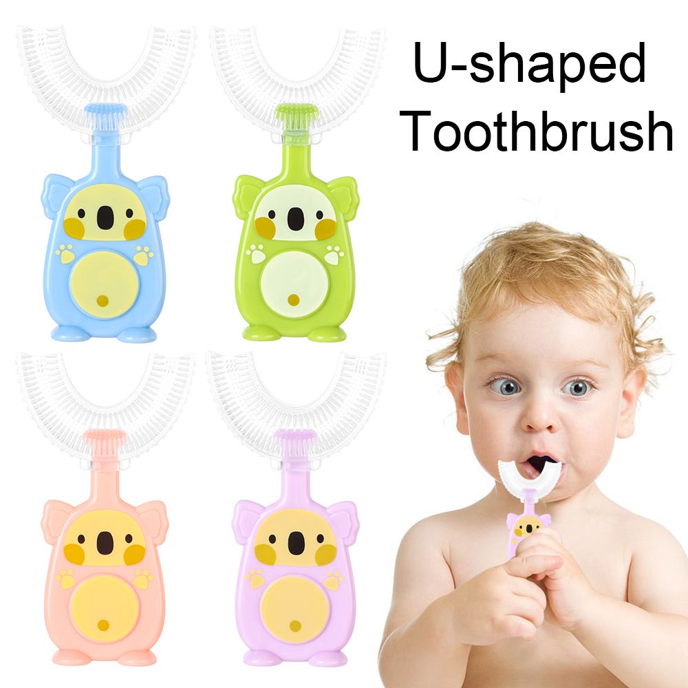 2-12years Schoonmaken Tool Tand Schoonmaken Koala Kinderen Tanden Borstel Oral Care Kinderen Tandenborstel Accessoires