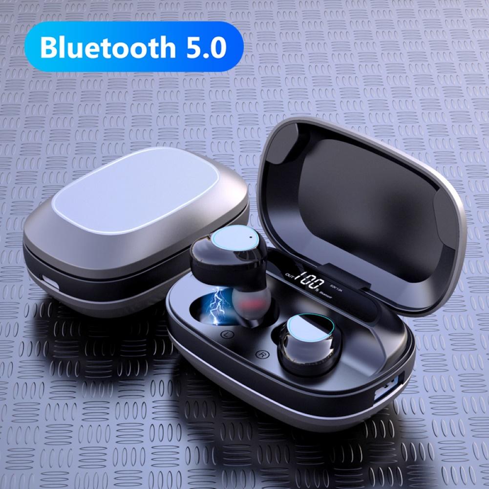 Bluetooth ørepropper  g16 tws led digital skjerm bluetooth sports ørepropper øretelefoner stereo headset bluetooth ørepropper