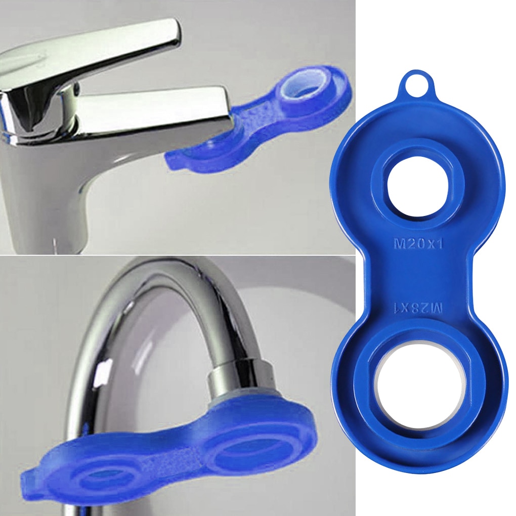 Faucet Aerator Wrench Plastic Sprinkle Spanner Faucet Repair Spanner Replacement for M20 M22 M24 M28