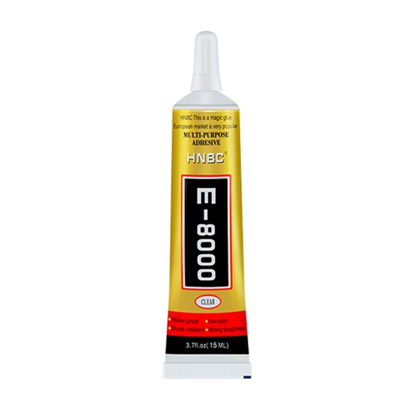 E8000 Screen Repairing Tool Glue for Phone Computer LCD TV Epoxy Resin Clear: 50ml