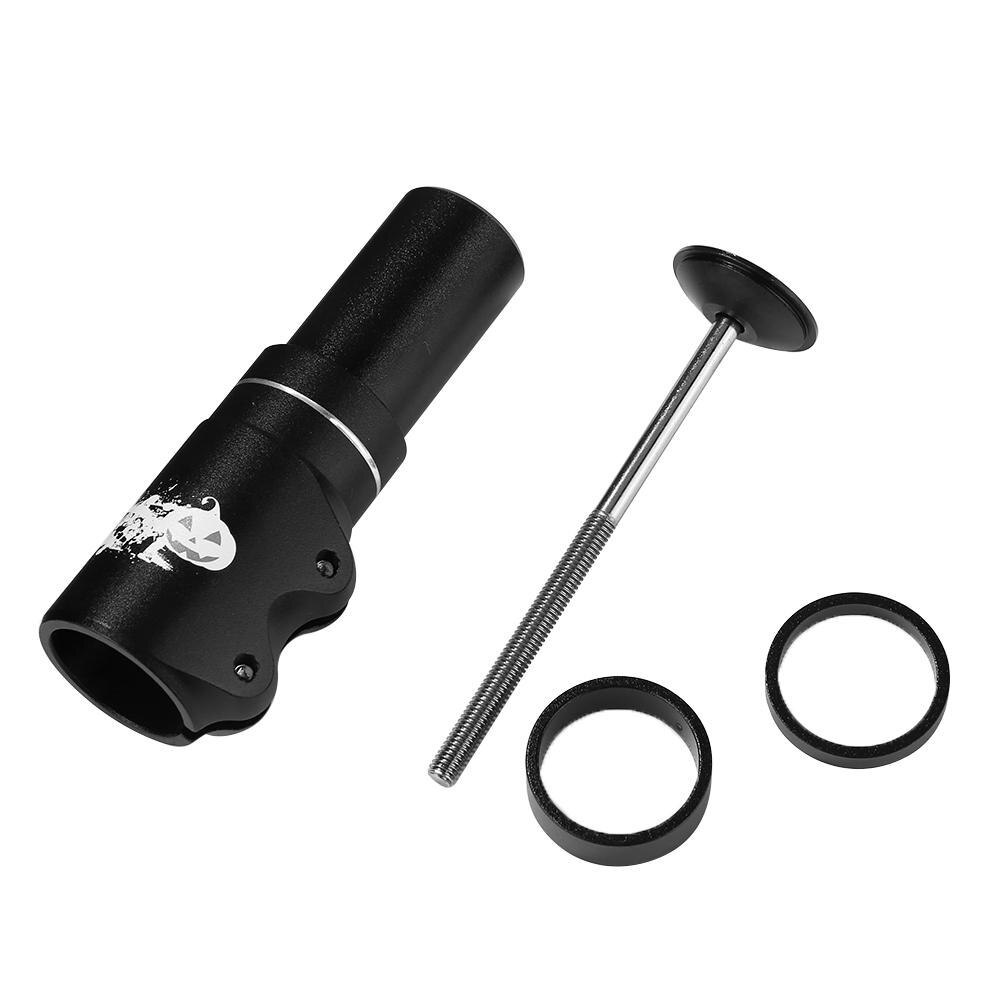 115/180mm Bike Fork Stem Riser Extender Extension Rise Up Handlebar Aluminum Alloy Bicycle Adaptor MTB Mountain Bike Stem Riser