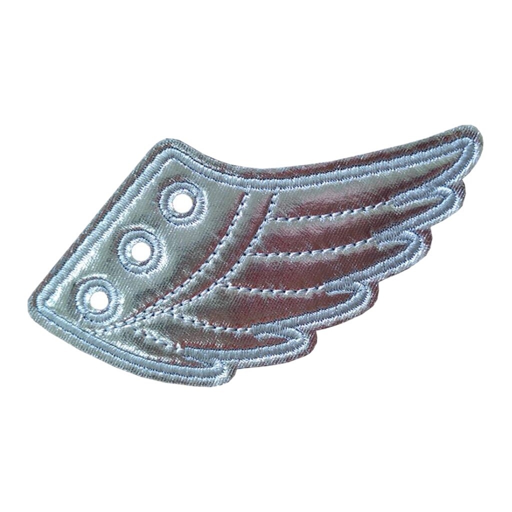 2 Pair Mens Shiny Shoes Angel Wings Charm Wings For Sneakers Shoes Decor