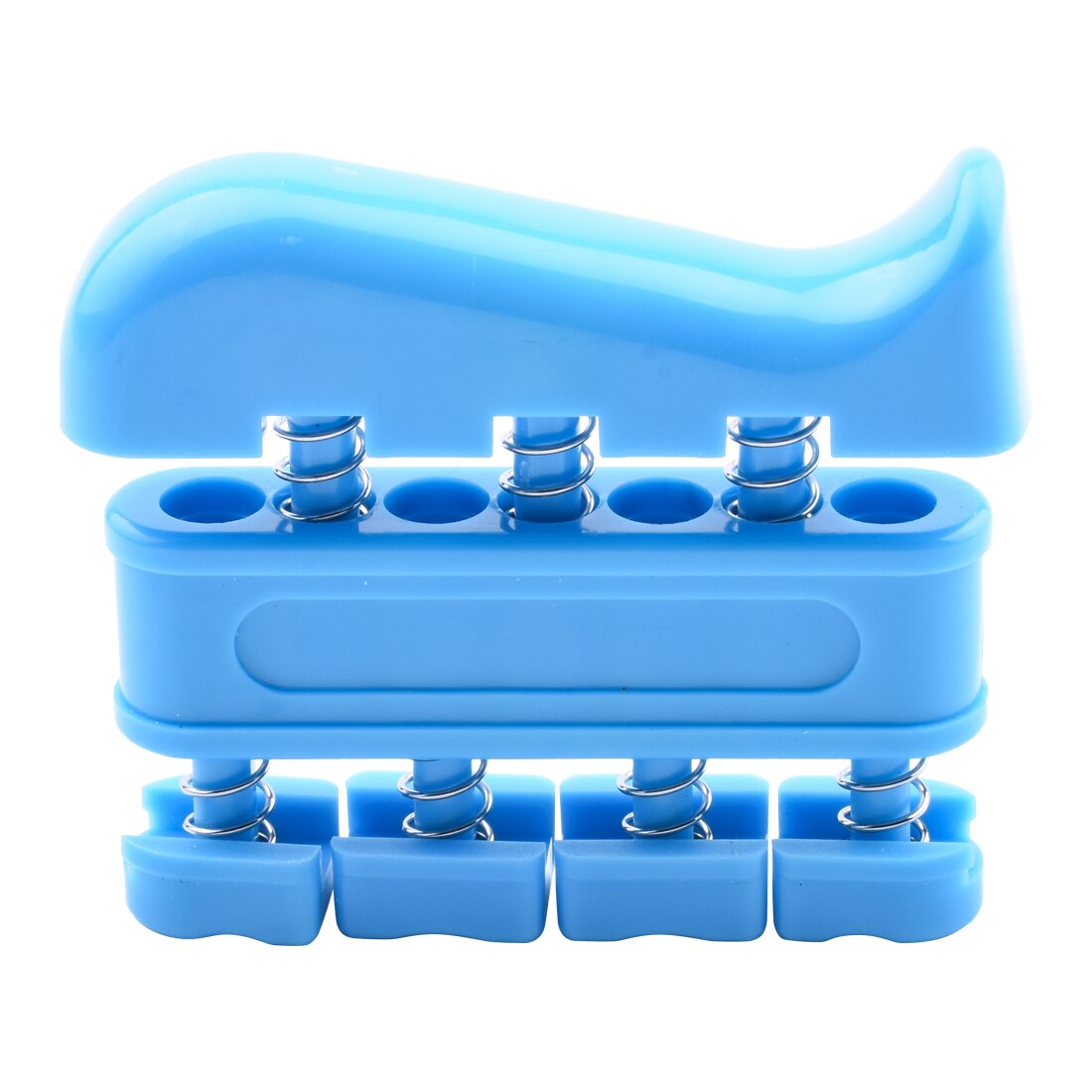 Ejercitador de dedos, agarre de mano de Piano, rehabilitación muscular, Pow, entrenamiento de fuerza, gimnasio, accesorios de Fitness: Azul
