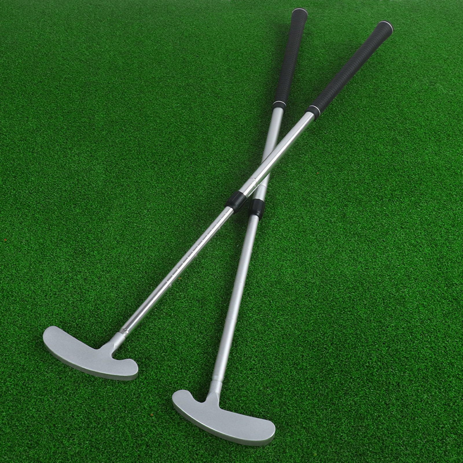 Herramientas de Putter de Golf, Mini palos de Golf para golfistas diestros y zurdos, Putter bidireccional portátil para hombres y mujeres, entrenamiento de aleación de aluminio