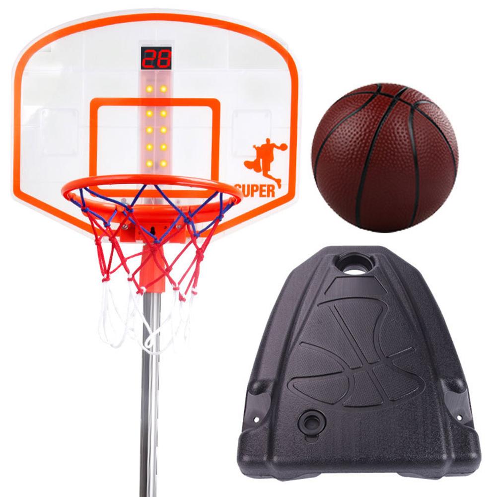 Children's Basketball Stand 97-170cm Indoor Shooting Frame Portable Height Adjustable Basketball Hoop With Scoring Equipment