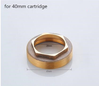 Wasserhahn zink-legierung griff hebel 35mm oder 40mm patrone Schlecht wasserhahn zubehör: Rosa