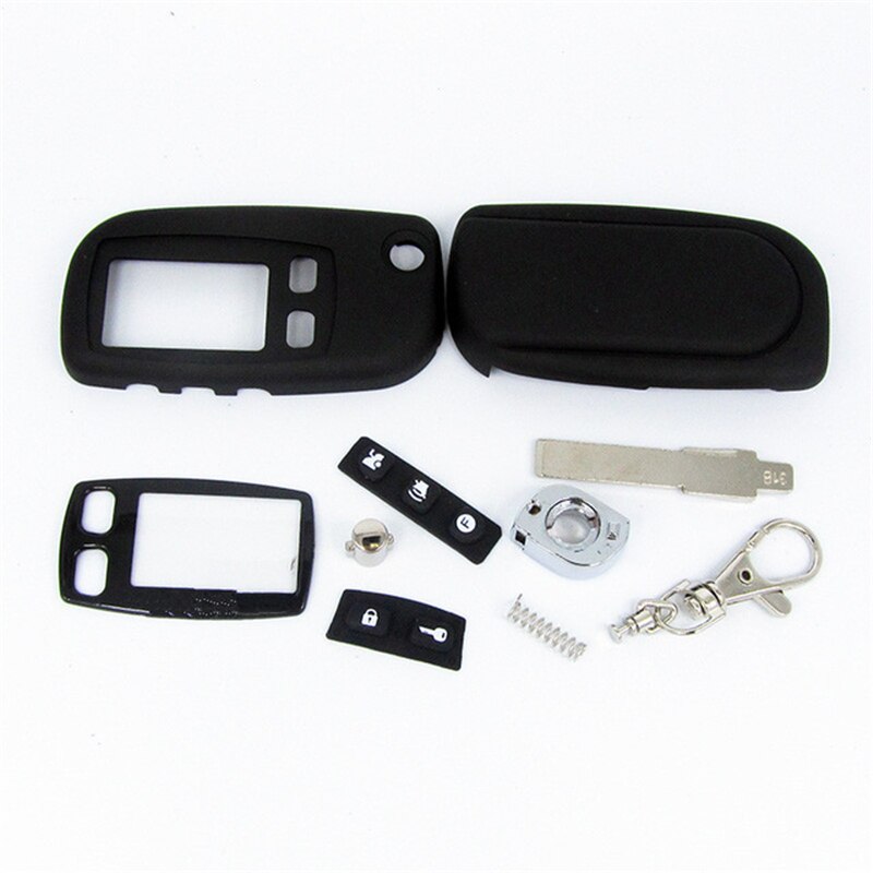 FOB alarm switchblade key for Tomahawk TW9010 TW9020 TW9030 uncut blade fob case cover TW-9010 TW-9030 folding car flip remote
