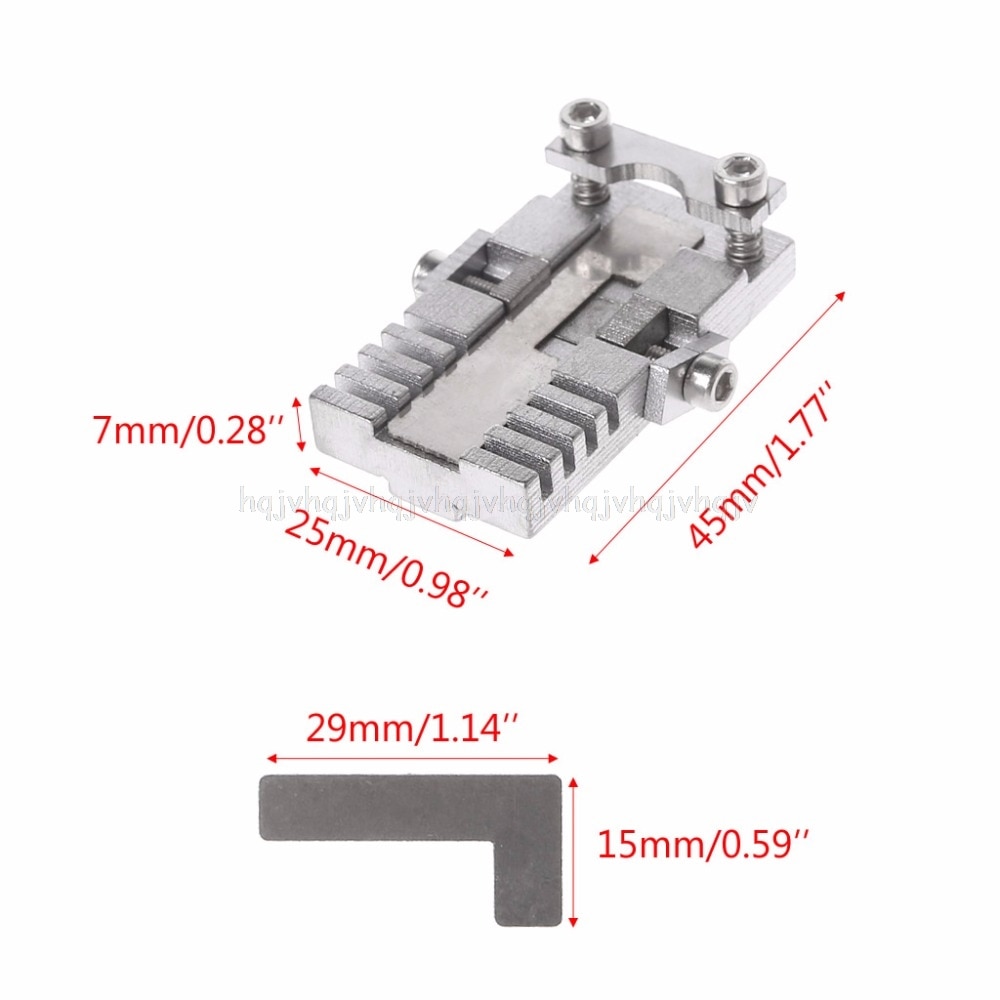 Key Clamping Fixture Duplicating Cutting Machine For Car Key Copy Tool Universal JUL19