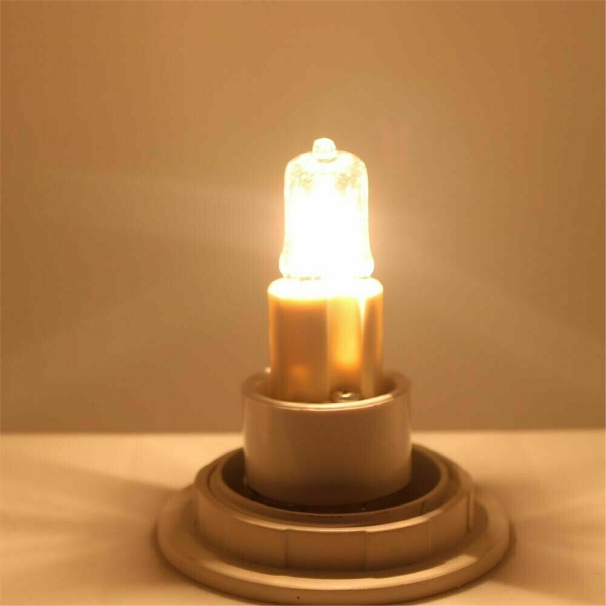 10pcs 40W G9 Halogen Bulb Halogen Bulb Pin Base Tungsten Bulb Warm White Globe Lamp