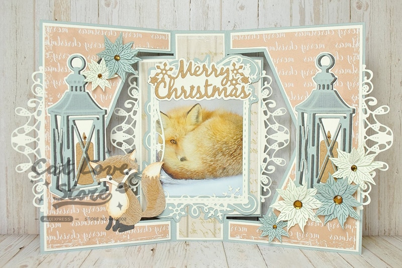 Candle Light Metal Cutting Dies Christmas Stencils For DIY Scrapbooking Paper Card Decorative Craft Embossing Die Cuts