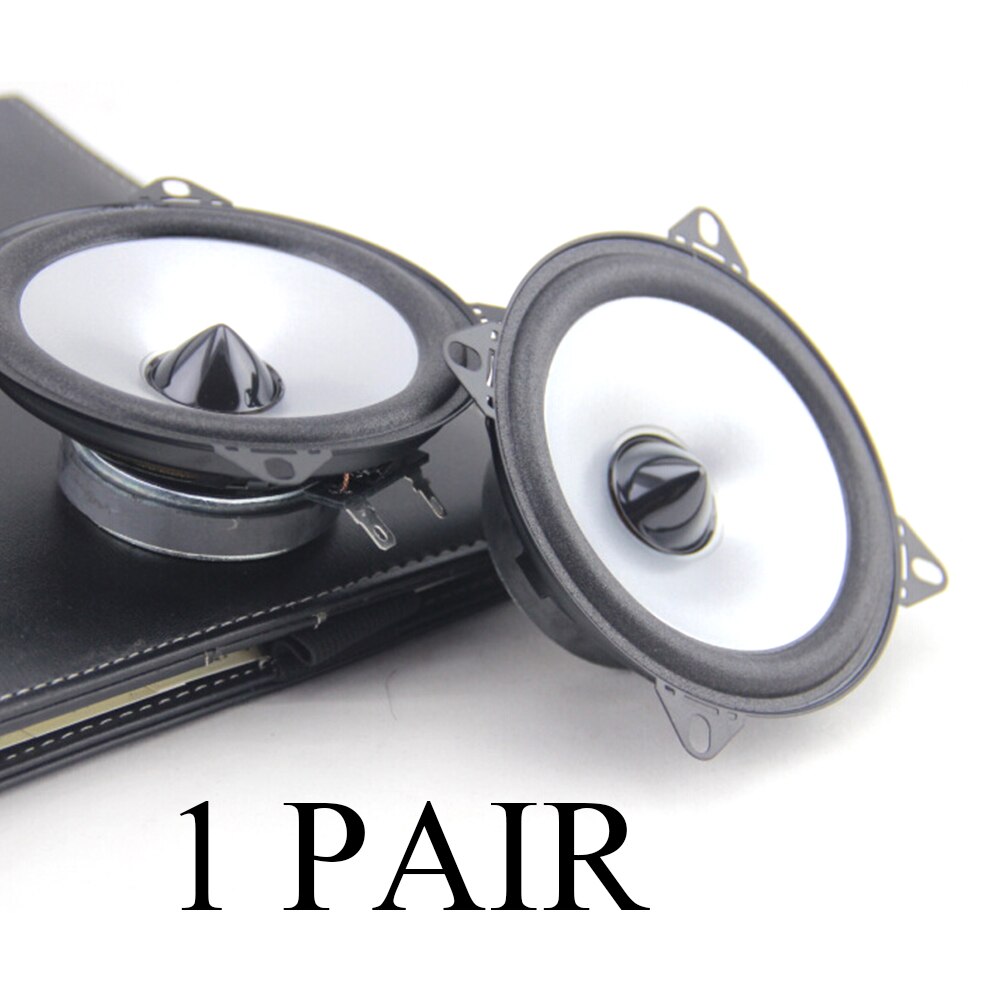 1 paar 4 Zoll Musik Stereo Fahrzeug Vollständige Palette Horn Laut Auto Lautsprecher Koaxial Klang HIFI Einfach Installieren Auto Audio- Monomer