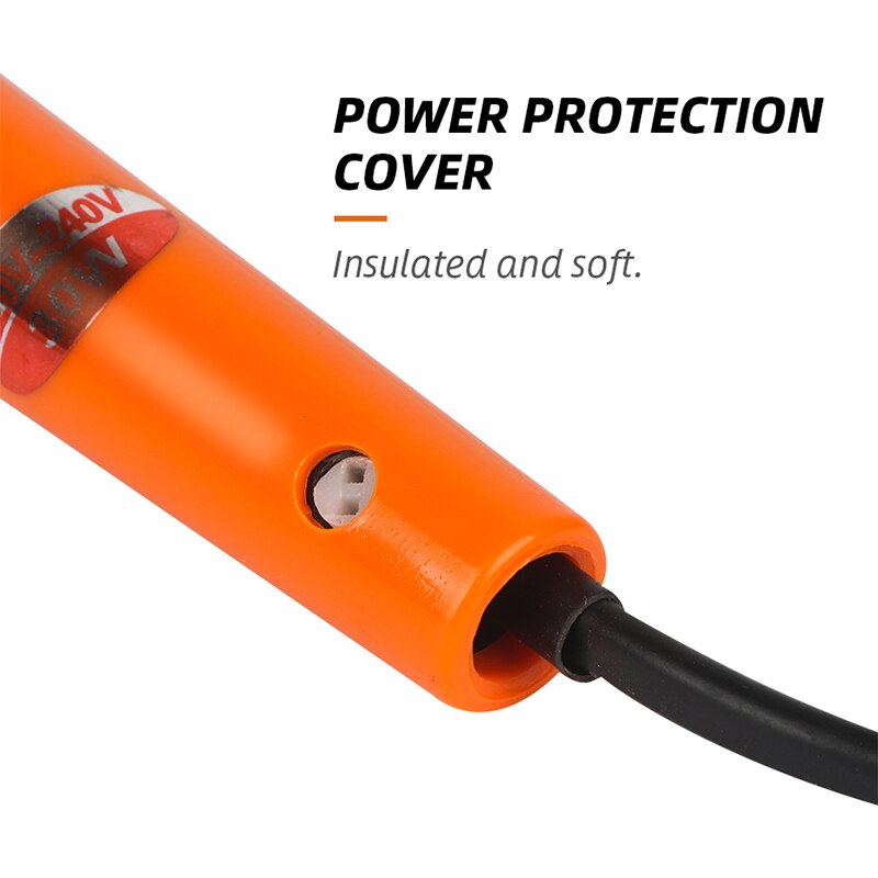 30W Electric Soldering Iron Pen Wood Burning Pen Set Pencil Burner With Brass Tips and Accessories Diy Tools Burning Brush