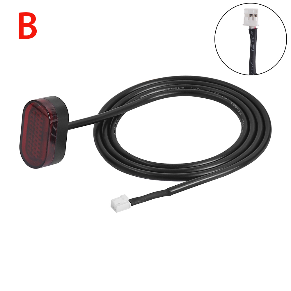 Achterlicht Voor Elektrische Scooter Veiligheid Waarschuwing Rem Led Lamp Skateboard Stoplicht Achter Spatbord Spatbord Achterlicht: YELLOW