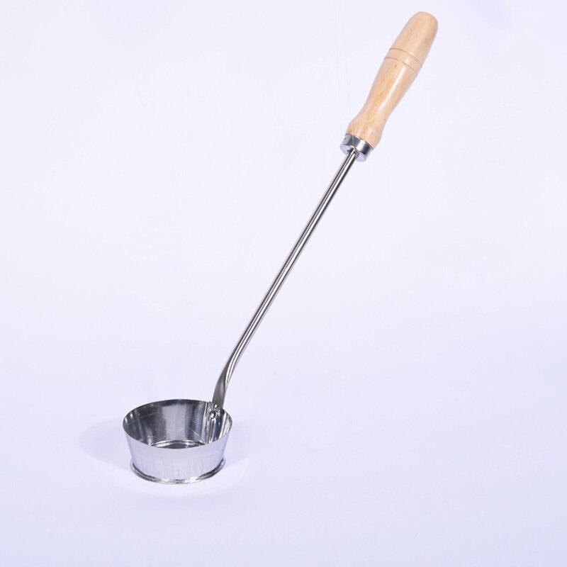 Rostfritt stål kök tårta gör mögel kött biff mögel hushåll manuell stekt kött sked