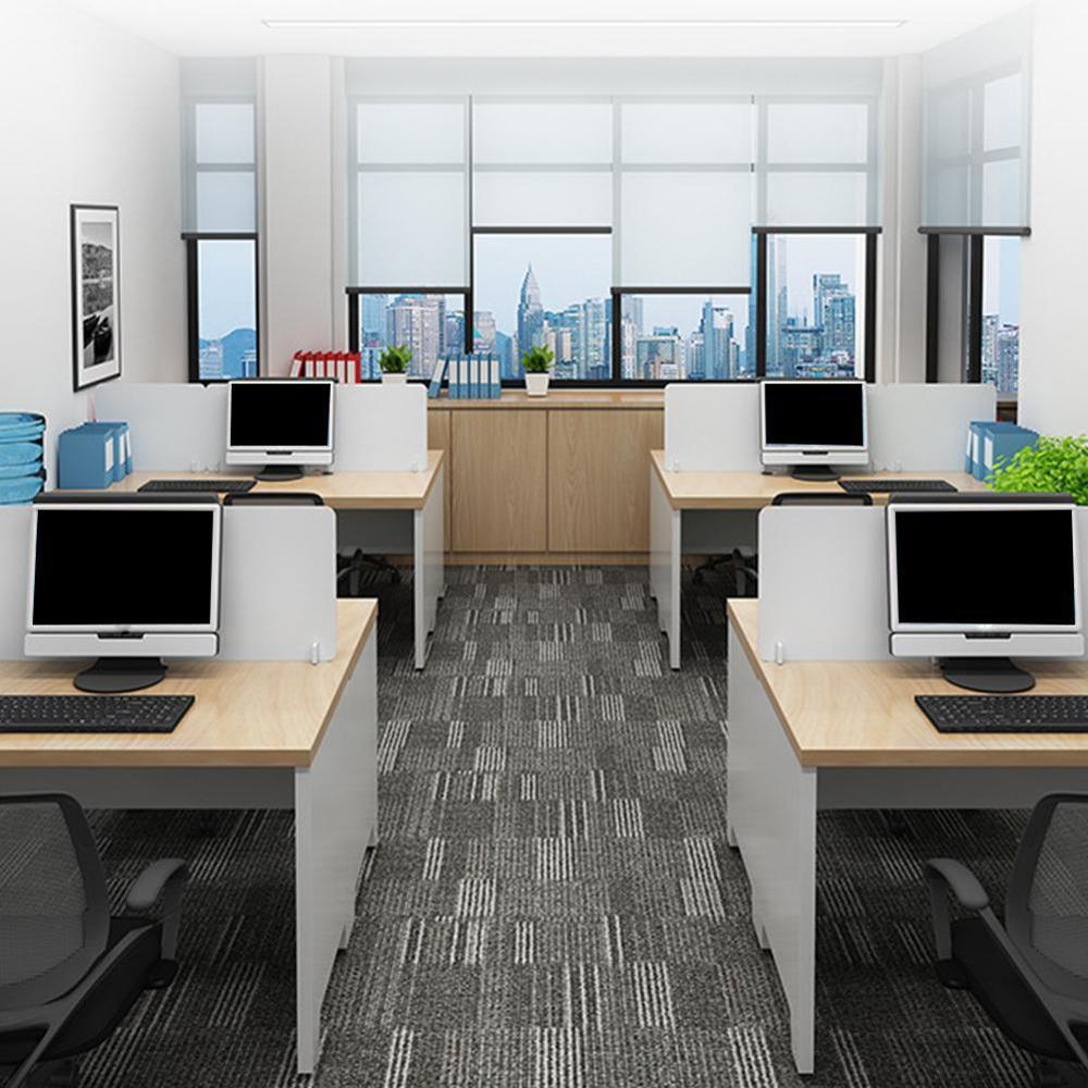 Desk Partition Board Dining Table Isolation Baffle Baffle Separate Acrylic Counter Separation Everyone Work to Meals Achiev S0Q7