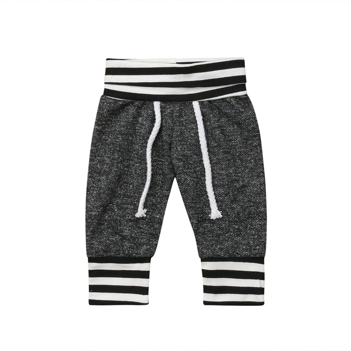 Newborn Infant Baby Boys Girls Striped Harem Pants Toddler Bottom Trousers Cotton Soft Baby Pants: Default Title