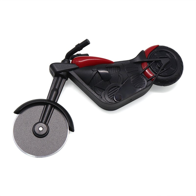 Stainless Steel Motorcycle Cutter Pizza Knife Cake Tools Pizza Wheels Scissors Ideal For Pizza Pies Waffles Kitchen Accessory: Default Title