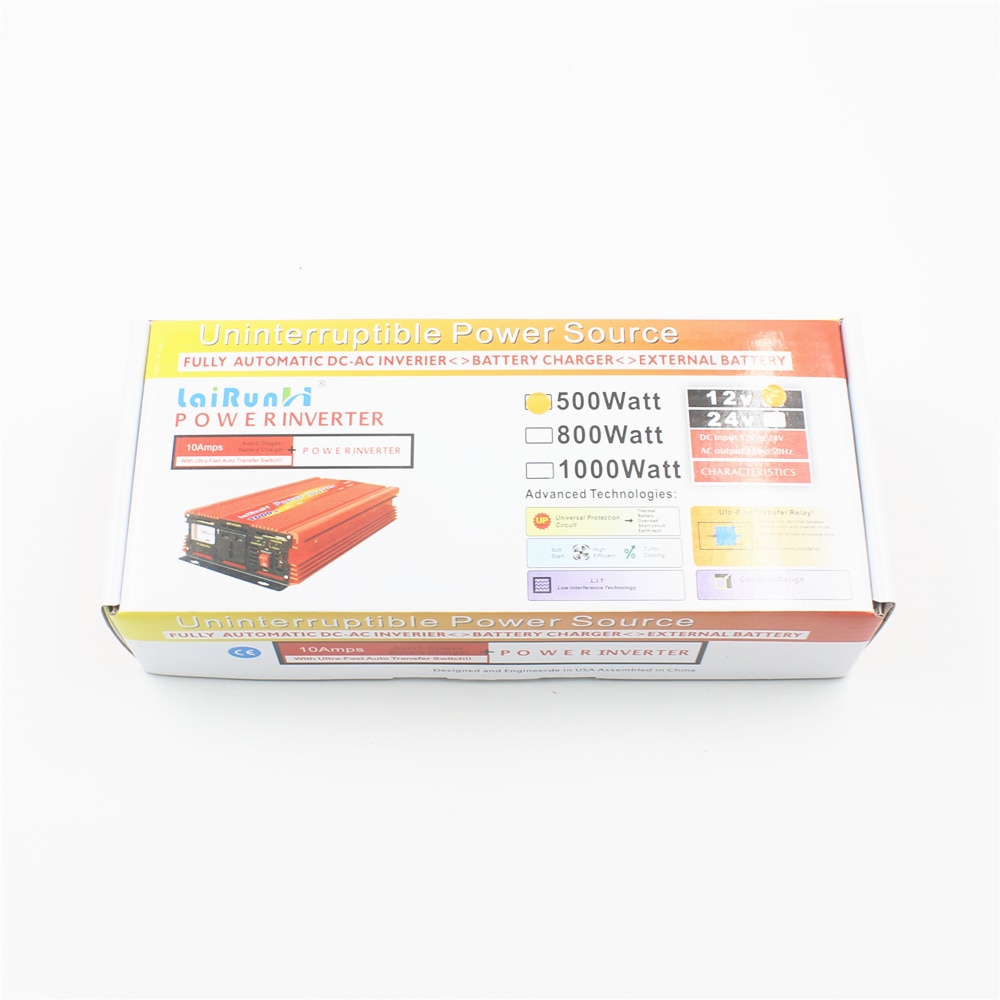 Car Inverter 500W 12V/24V DC to AC 220V Car Auto Power Inverter Converter Adapter Adaptor 500W USB Car Charger