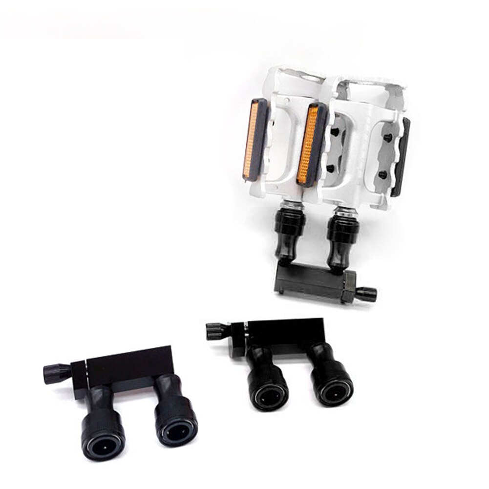 Bicycle Quick Release Pedal Folding Road Bike Holder Adapter Mountain Bicycle Parts Accessories for Brompton MKS Aceoffix