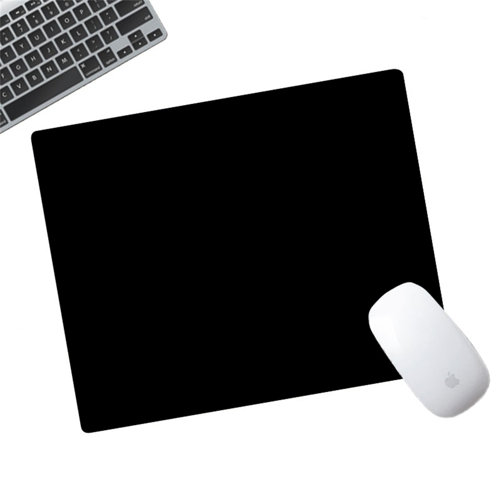 Mauspad Gaming Esports Mauspad Universal Desktop und Laptop Computer Einfaches und reines schwarzes Büro Gummi Kleines Anti-Rutsch-Pad: XS