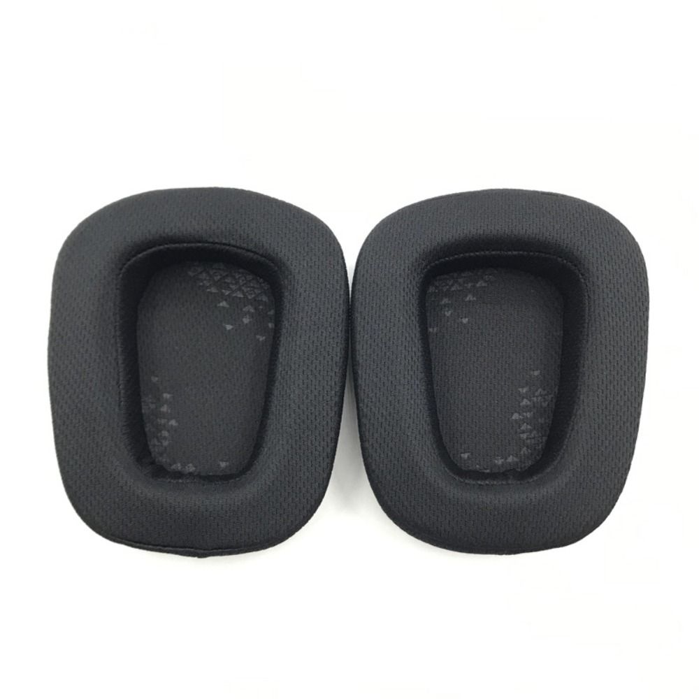 Juste de coussin d'oreille en mousse pour téléphone Logitech, coussinets d'oreille de remplacement, sauna de jeu, accessoires en éponge, G935, G635, G933, G633, 1 paire: MARRON