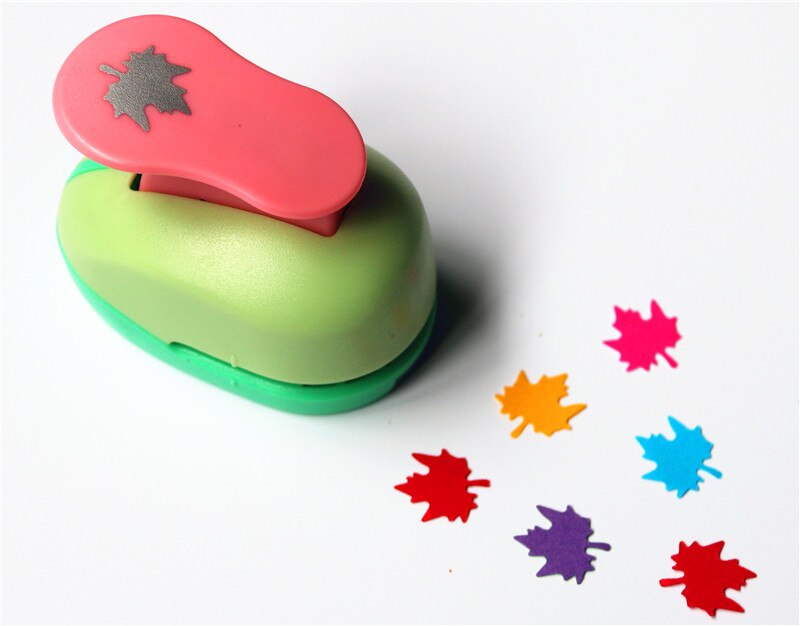 shapes paper punch 15mm 5/8'' shapes craft punch diy puncher paper cutter scrapbooking punches scrapbook S29: Maple Leaf