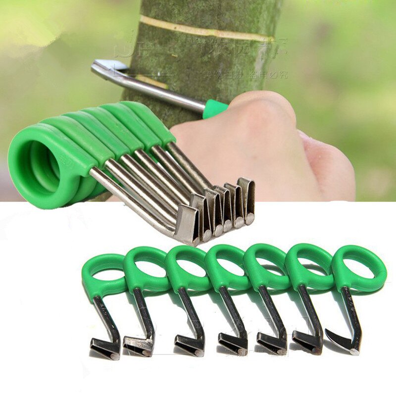 Garden Pruner Ring Barking Cutter Scissors Garden Fruit Tree Grape Girdling Knife Rings Tool Cutting Blade Pruning Hand Tools