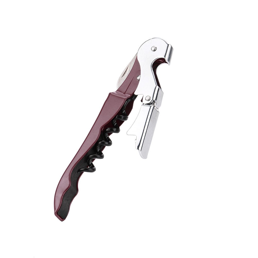 Rvs Kurk Schroef Corkscrew Multifunctionele Wijn Cap Opener Ok Bier Cap Flesopener Keuken Bar Gereedschap Accessoires: B