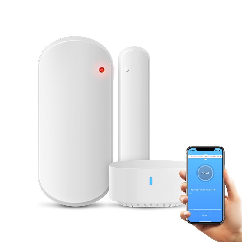 Broadlink-Kit de alarma WiFi para el hogar, sistema de seguridad inalámbrico, Sensor de puerta S3, Hub para seguridad inteligente