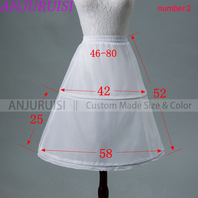 Enagua ANJURUISI , enaguas cortas para niños, vestido de niña con flores, crinolina para boda, niñas pequeñas/niños/enaguas de niño