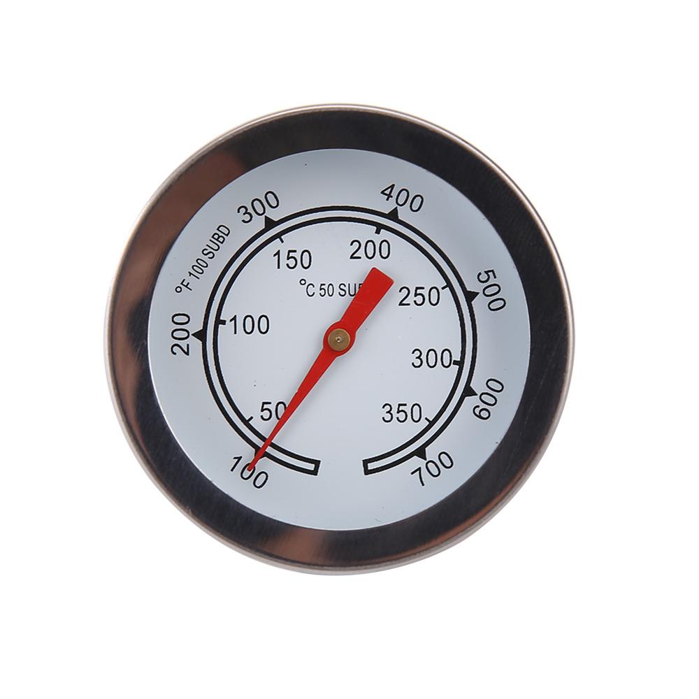 Edelstahl Grill BBQ Raucher Grill Thermometer Temperatur Messgerät Ofen Thermometer Küche Kochen Backen Spielereien: B 5.3cm